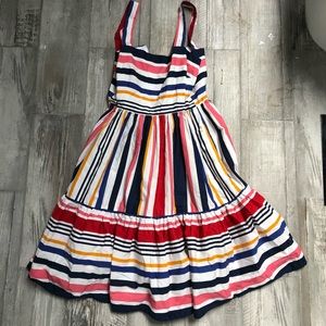 Stripe Midi Dress